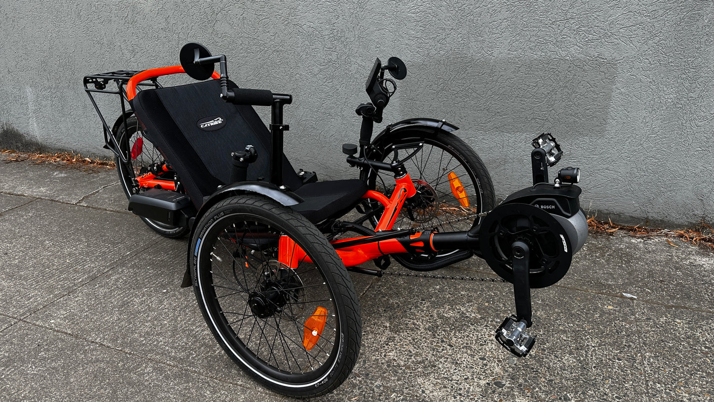 Catrike Trail - Bosch E-Assist - Atomic Orange