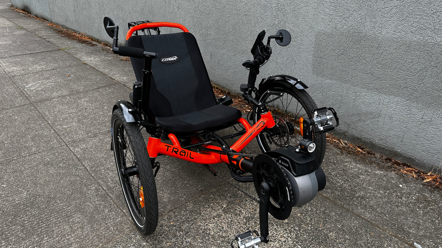 Catrike Trail - Bosch E-Assist - Atomic Orange