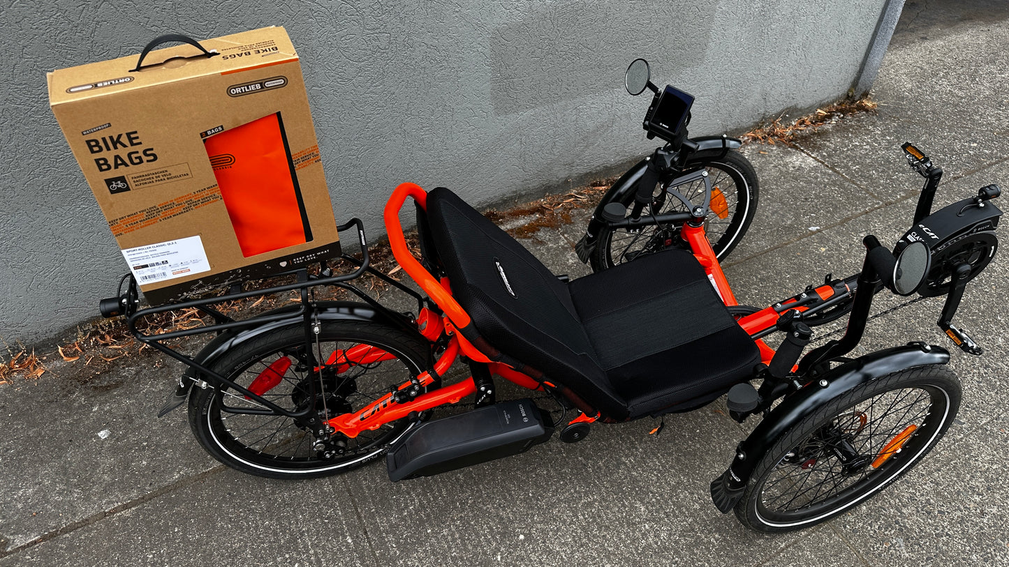 Catrike Trail - Bosch E-Assist - Atomic Orange